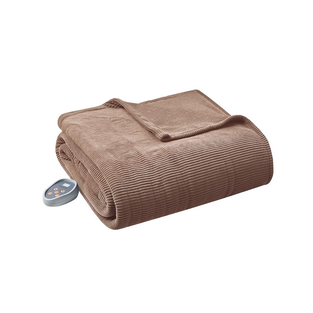 

Beautyrest Electric Micro Fleece Ultra Soft Одеяло с подогревом, цвет Mink
