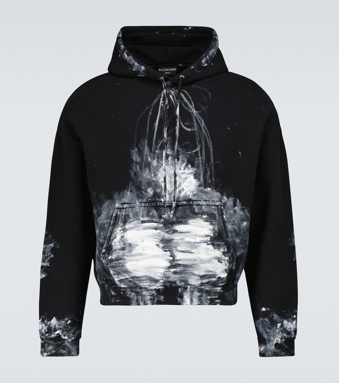 

Толстовка painter с капюшоном Balenciaga, черный