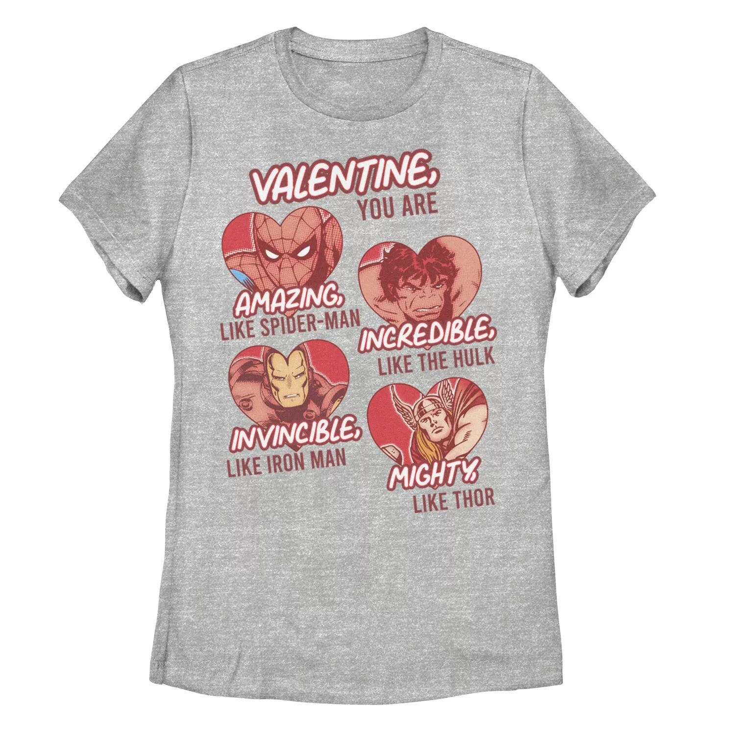 

Детская футболка с комиксами Marvel Valentine You Are Marvel Licensed Character