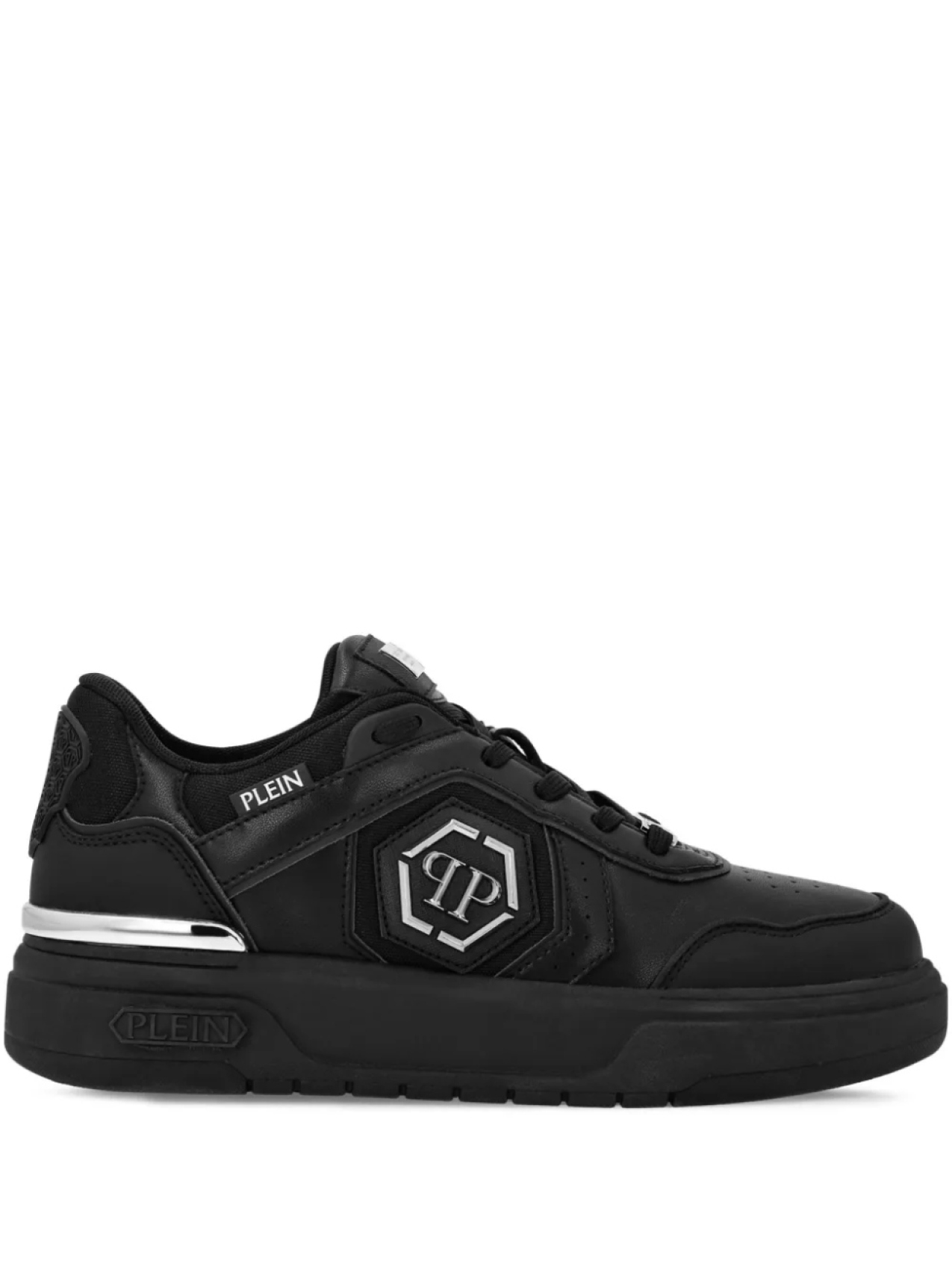 Кроссовки SK8R Plein Philipp Plein, черный