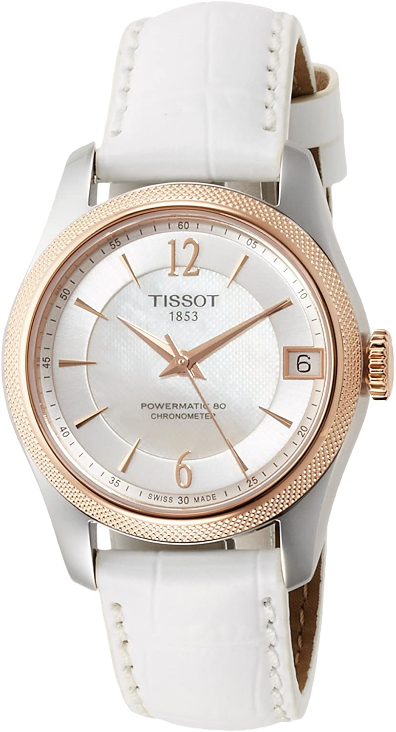 

Женские автоматические часы Tissot T-Classic Ballade 30 мм, белый