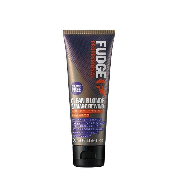 

Шампунь для блеска Blonde Damage Champú Matizante Fudge Professional, 50 мл