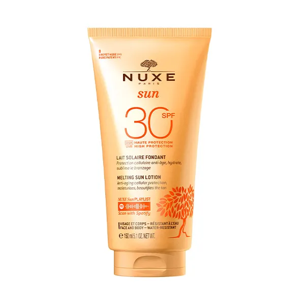 

Антивозрастная клеточная защита spf 30 Nuxe Sun Leche Deliciosa Rostro Y Cuerpo Spf 30 Nuxe, 150 ml