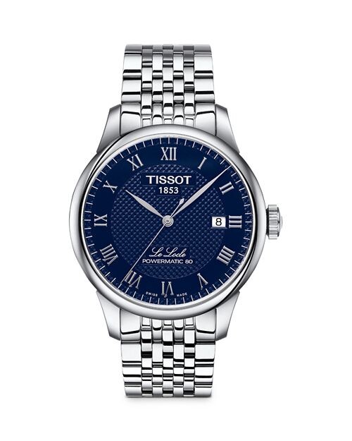 

Часы Ле Локль, 39,3 мм Tissot, цвет Blue