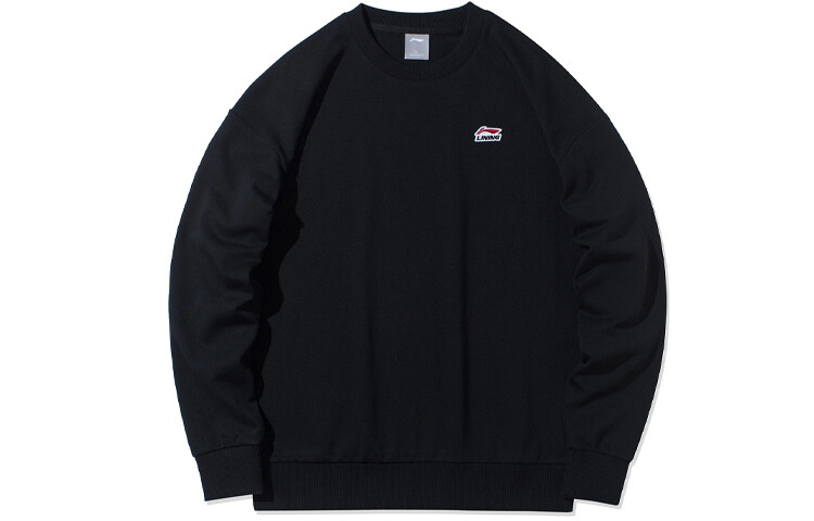 

Спортивная модная коллекция толстовка мужская черная Lining, черный