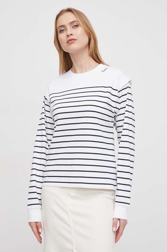 

Толстовка JENA из хлопка Pepe Jeans, белый