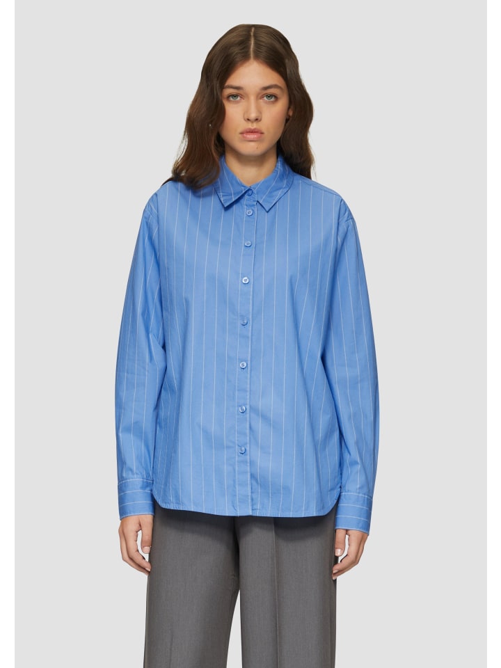 

Блуза QS Bluse langarm, синий