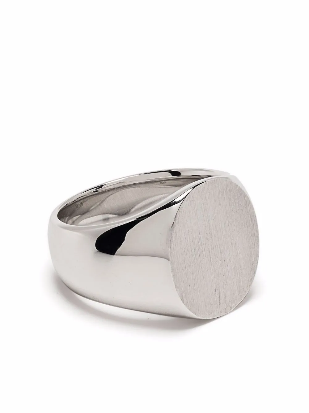 

Перстень Oval Satin Tom Wood, серебяный
