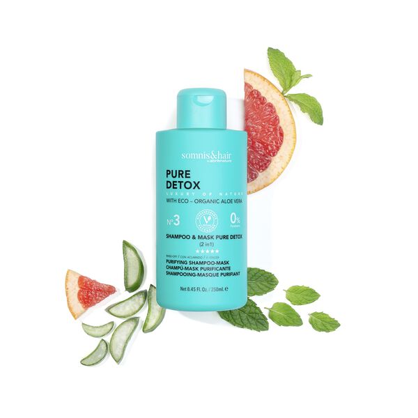 Шампунь/Маска 2в1 очищающая для волос, 250 мл Somnis&Hair Pure detox — фото 4