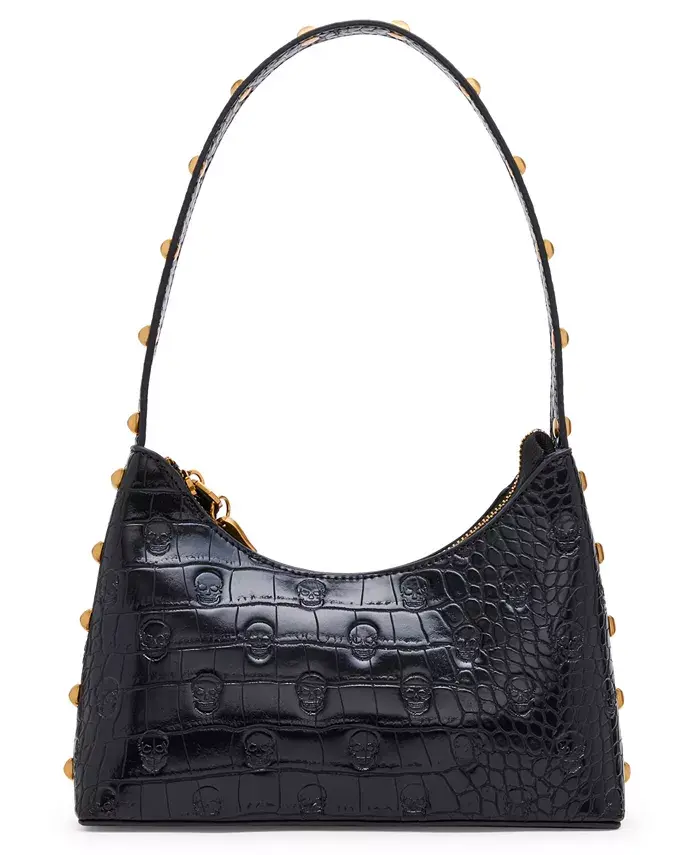 

Сумка на плечо Headquarters Top с застежкой-молнией Betsey Johnson, черный