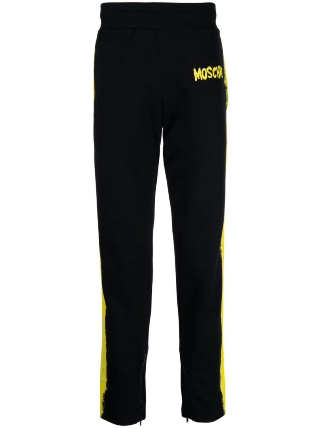 

Moschino спортивные брюки с логотипом, черный