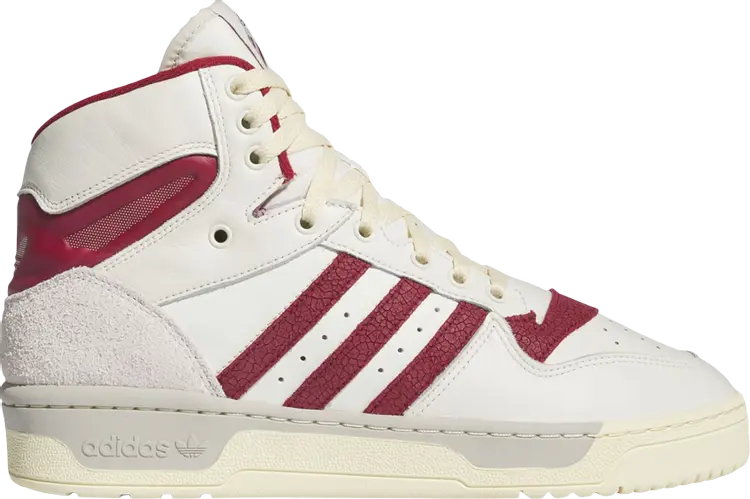 

Кроссовки Attitude 'Ivory Team Collegiate Burgundy', белый, Серый, Кроссовки Attitude 'Ivory Team Collegiate Burgundy', белый
