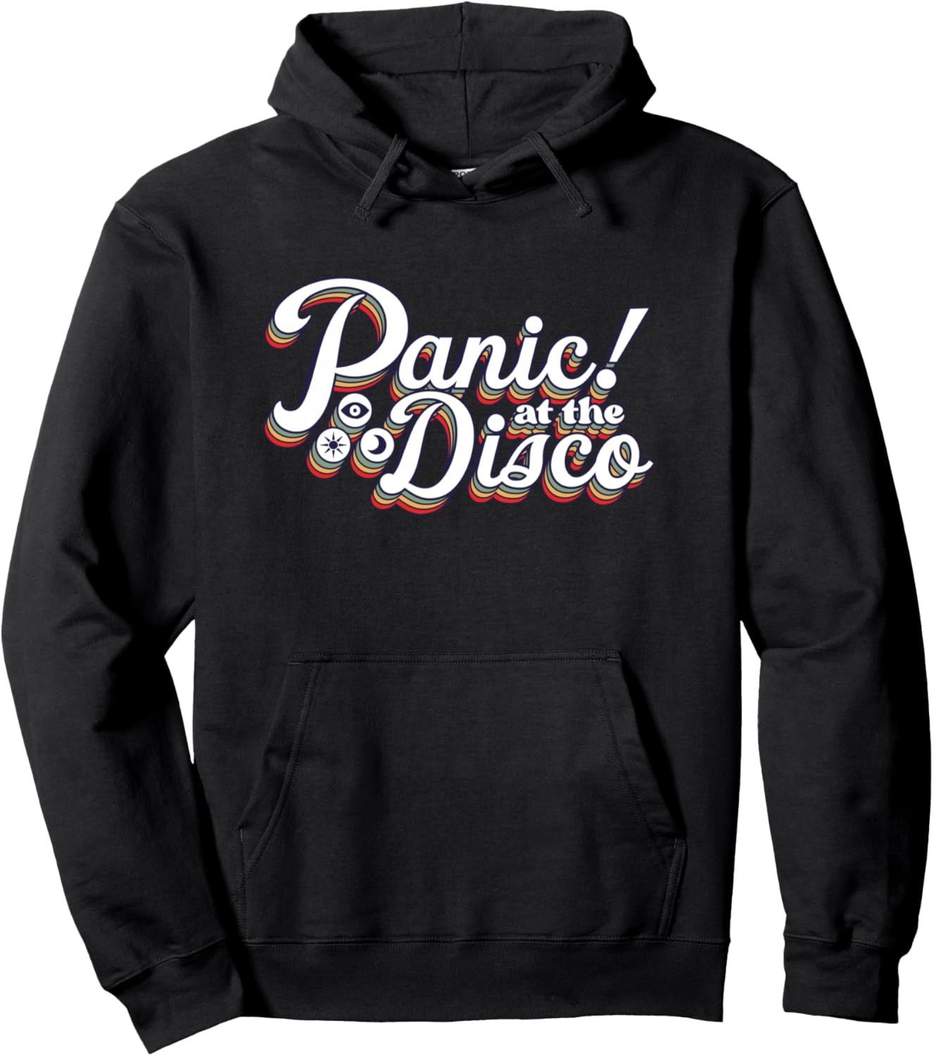 

Худи Panic! At The Disco с радужным логотипом, черное (black 19-3911tcx), Черный, Худи Panic! At The Disco с радужным логотипом, черное (black 19-3911tcx)