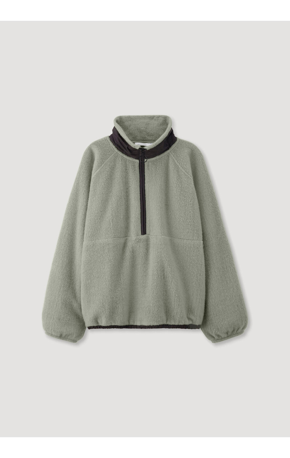 

Спортивная толстовка Hessnatur Fleece-Troyer, цвет seegras