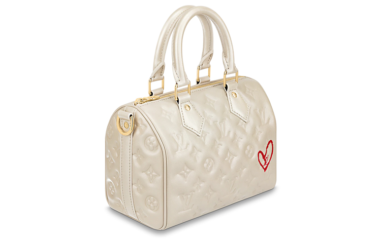 Ограниченная серия Speedy Bandouliere 22 Ivory LOUIS VUITTON, Set (Bag+Dust Bag) — фото 2