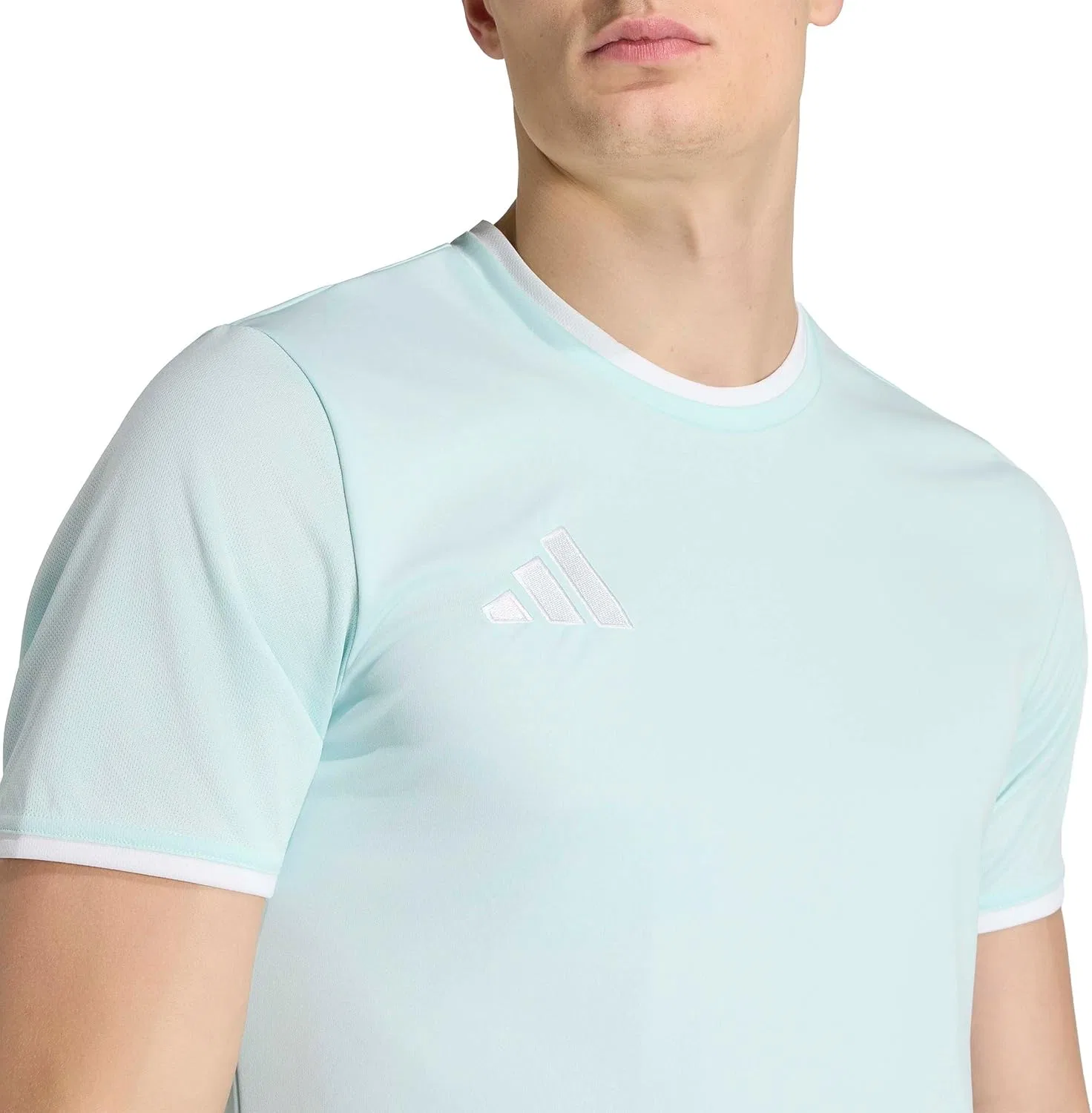 Футболка adidas Entrada 26, Halo Mint/White — фото 4