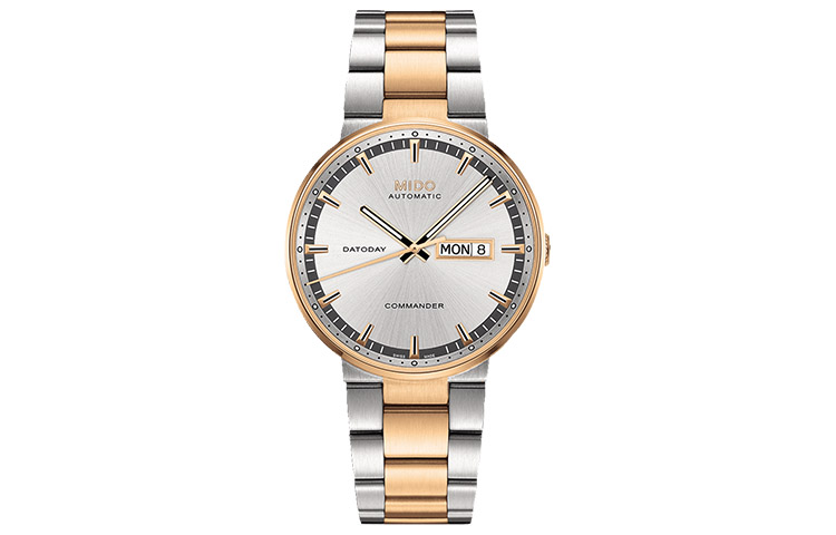 

MIDO Часы Commander Automatic Mechanical Movement Unisex Watch 40mm Silver Dial, Gray