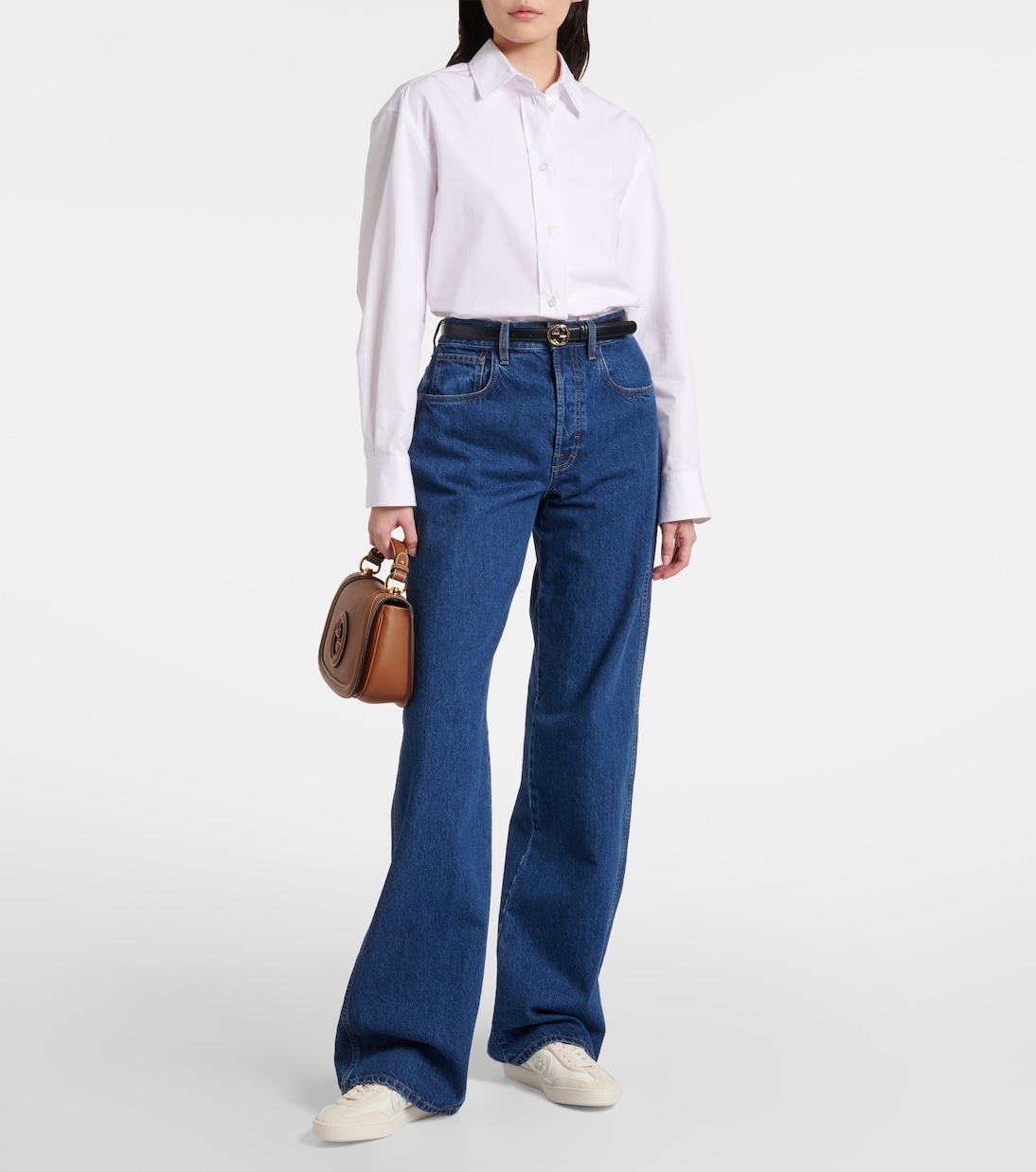 кроссовки G74 с отделкой из замши Gucci, O.W/O.W/O.W/O.W/O.W/ — фото 3