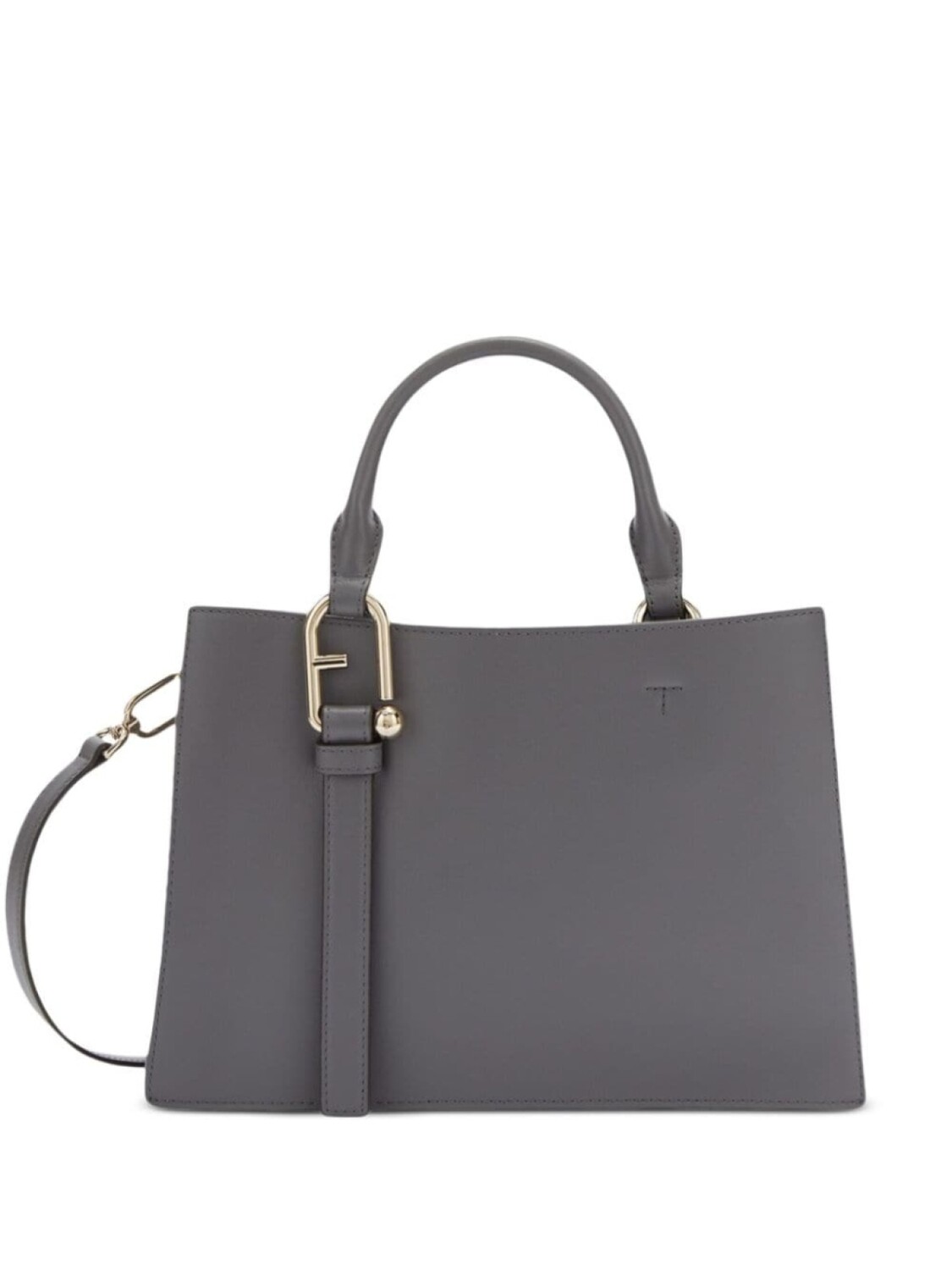 

Сумка-тоут с логотипом Furla, серый