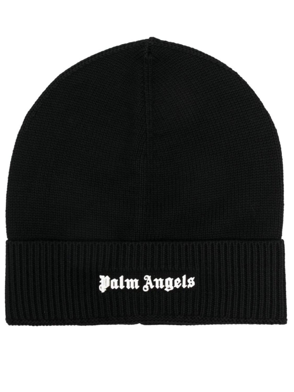 

Palm Angels шапка бини с вышитым логотипом, черный