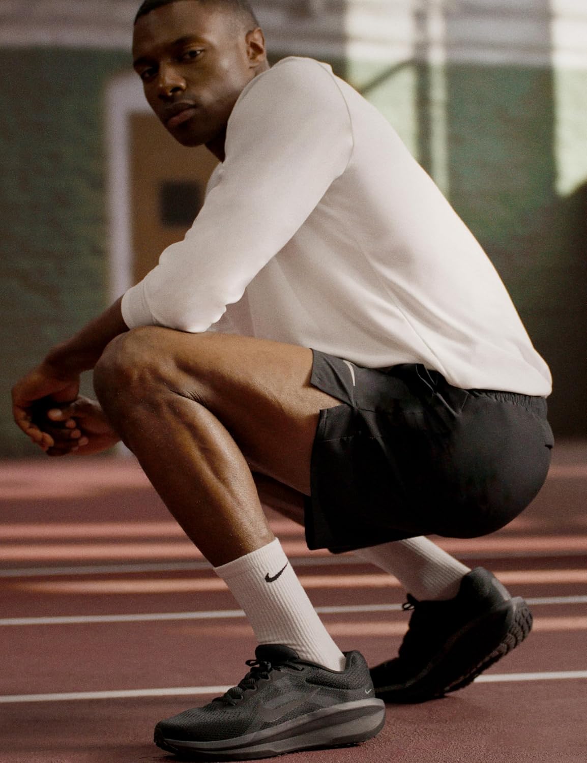 Мужские кроссовки для бега по шоссе Nike Winflo 11, черный — фото 2