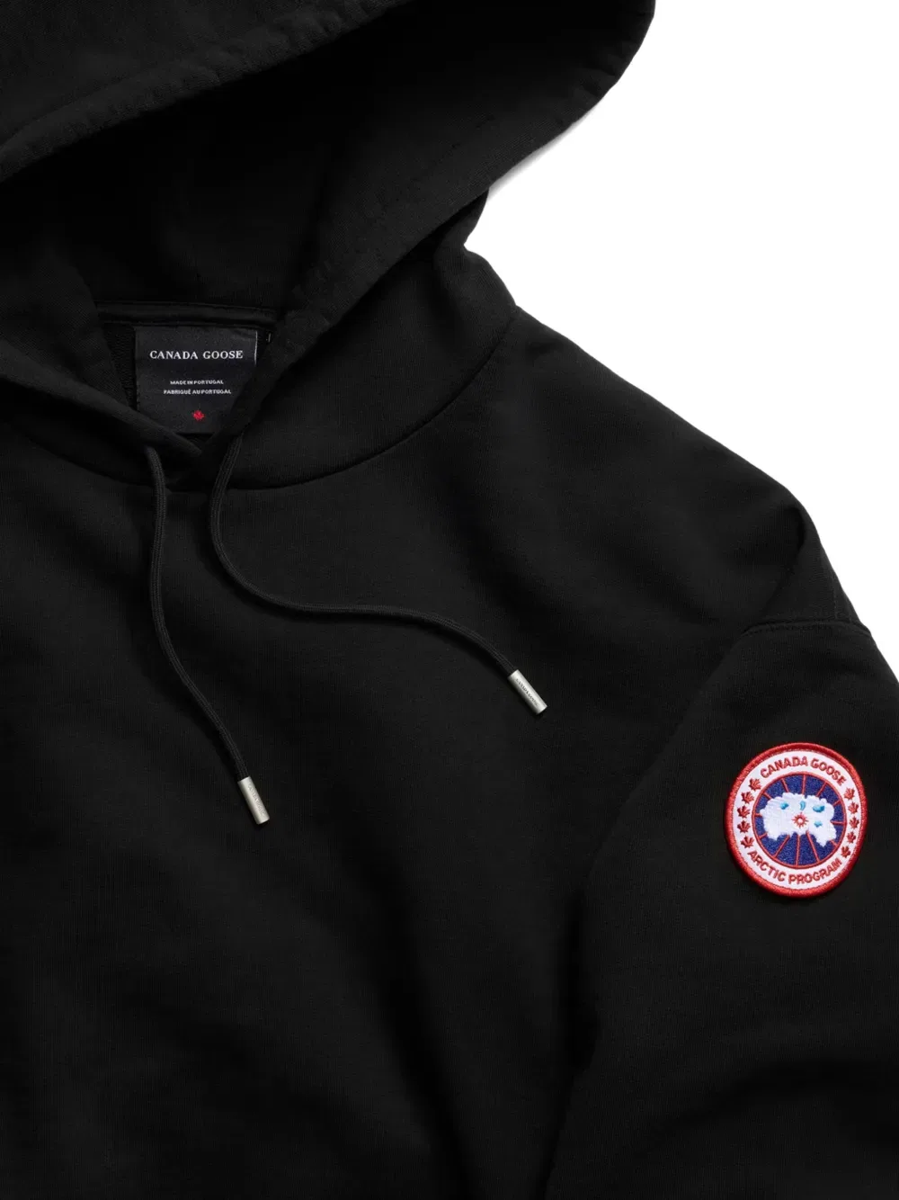 Толстовка с капюшоном и нашивкой с логотипом Canada Goose, черный — фото 4