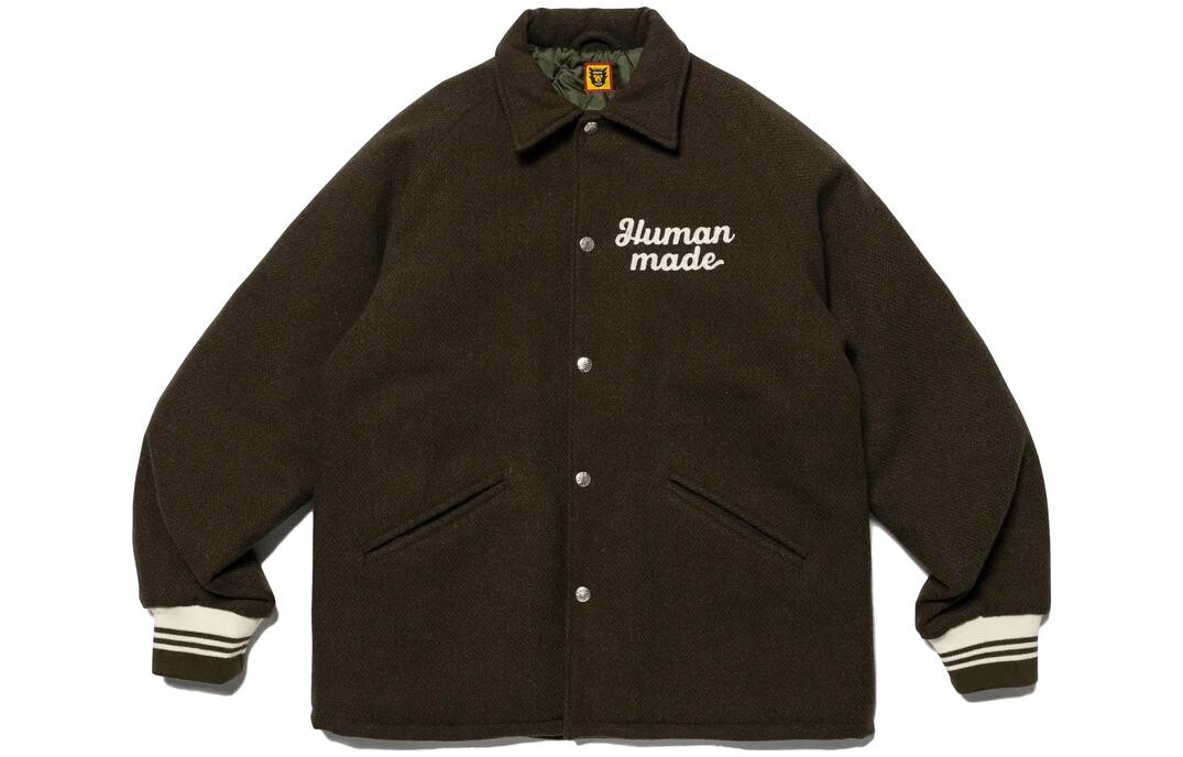 

Коллекция осень/зима FW23, бейсбольная куртка унисекс Human Made, красный