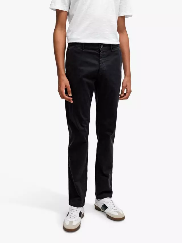 

Брюки HUGO BOSS BOSS Slim Fit Chino, черный