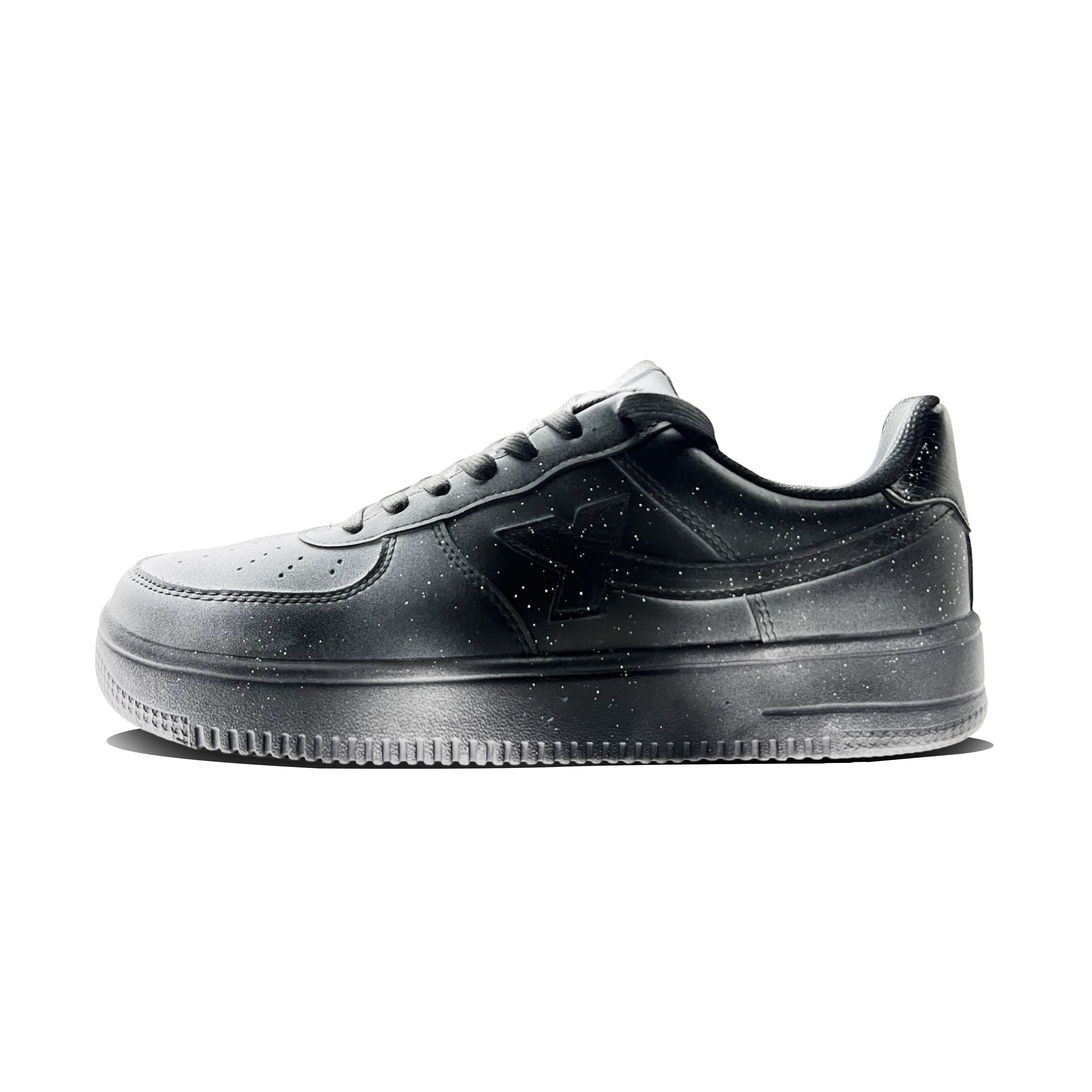 

XTEP Кроссовки Air Force One Coverage с низким верхом для скейтборда, устойчивые к истиранию и скольжению, мужские, черные