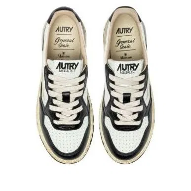 Кроссовки AUTRY × Maison MIHARA YASUHIRO General Scale Medalist Low Supervintage 'Black White' C15FW301-BLACK-WHITE, черный — фото 3