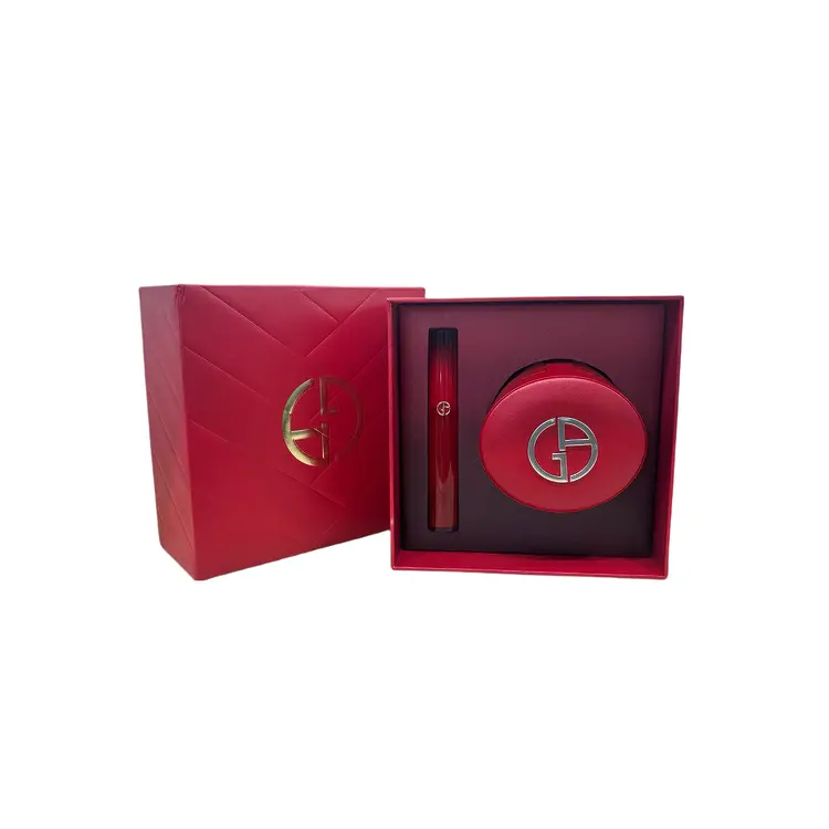 AMANI Flawless Beloved Air Cushion Box набор косметики для макияжа контроль жирного блеска натуральный стойкий матовый выравнивание тона кожи GIORGIO ARMANI — фото 3