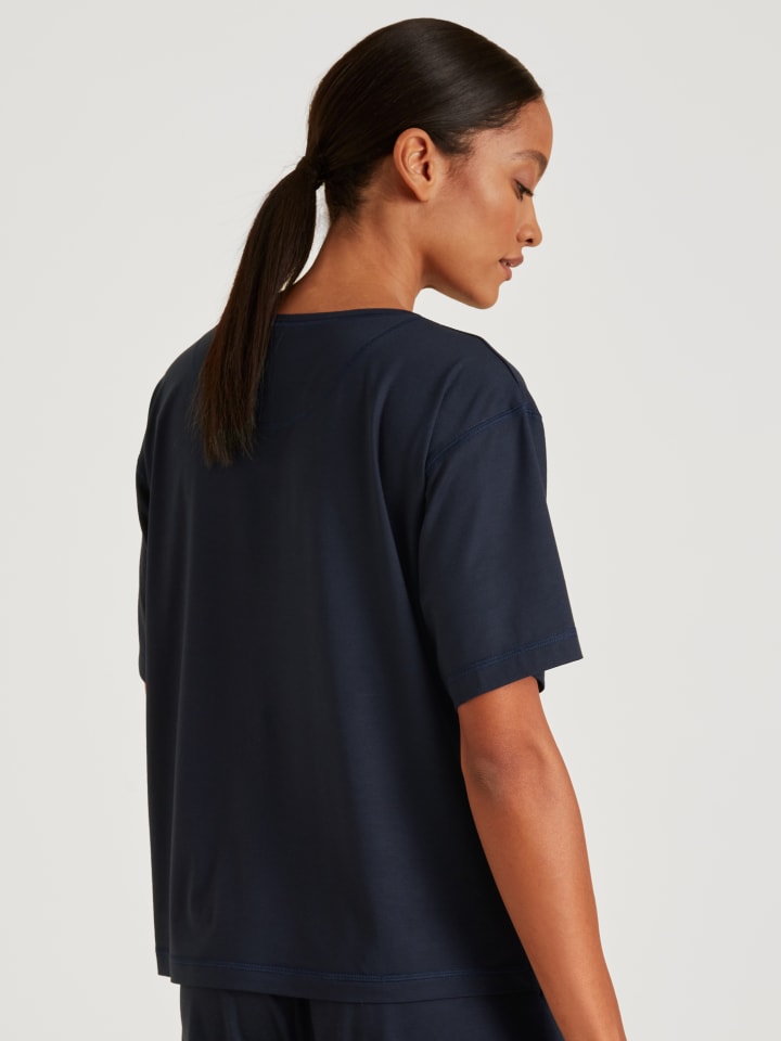 

Футболка Calida Shirt, цвет dark lapis blue