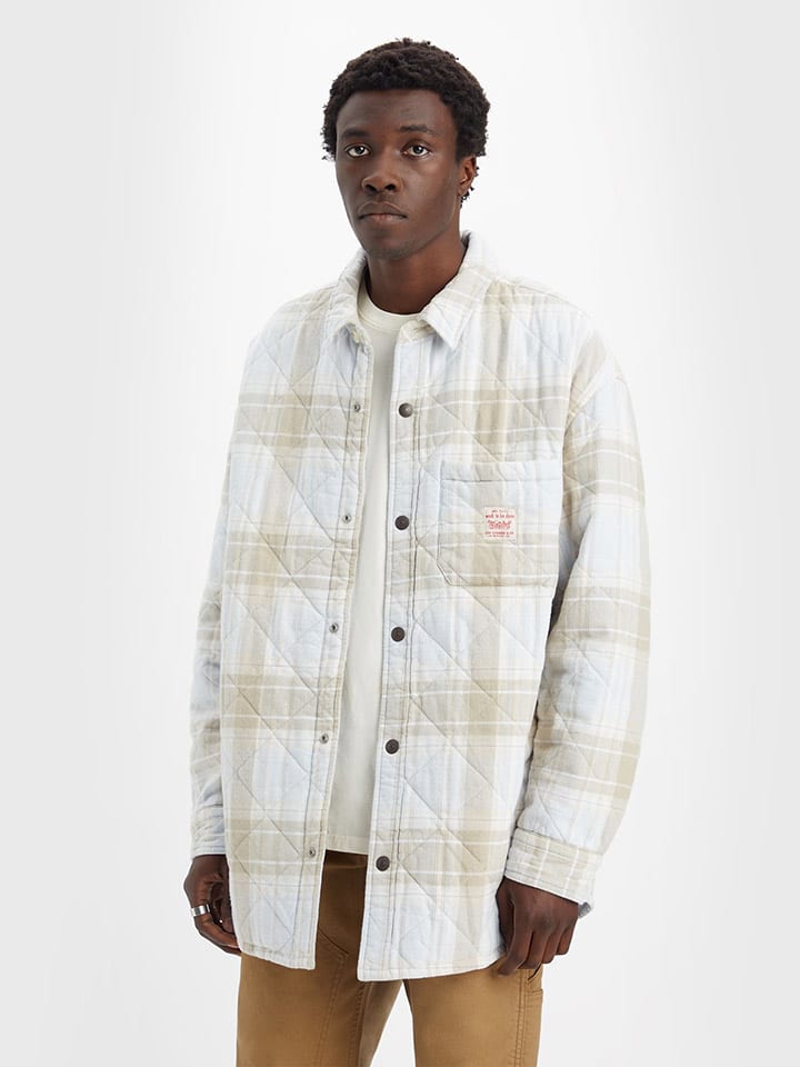 

Переходная куртка Levi´s Hemdjacke, цвет Hellblau/Beige