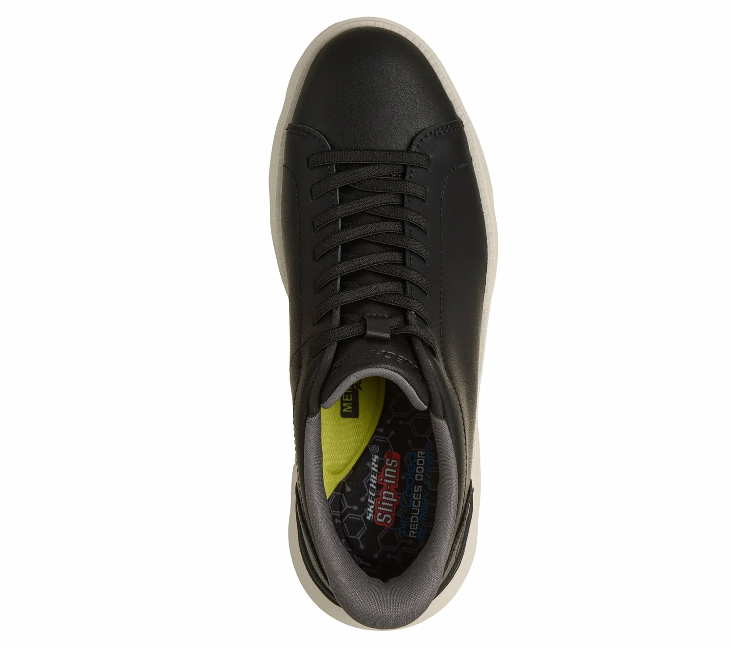 Кроссовки Вставки: Garza - Enticer Skechers, BLK — фото 2