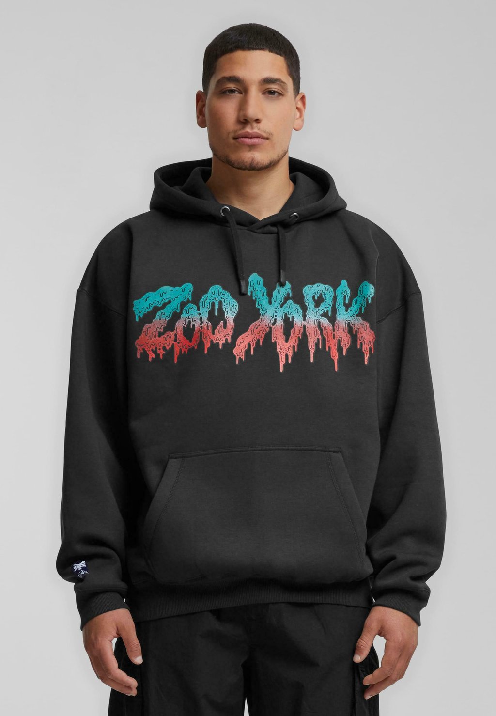 

Толстовка с капюшоном SCARY ZOO YORK, черный