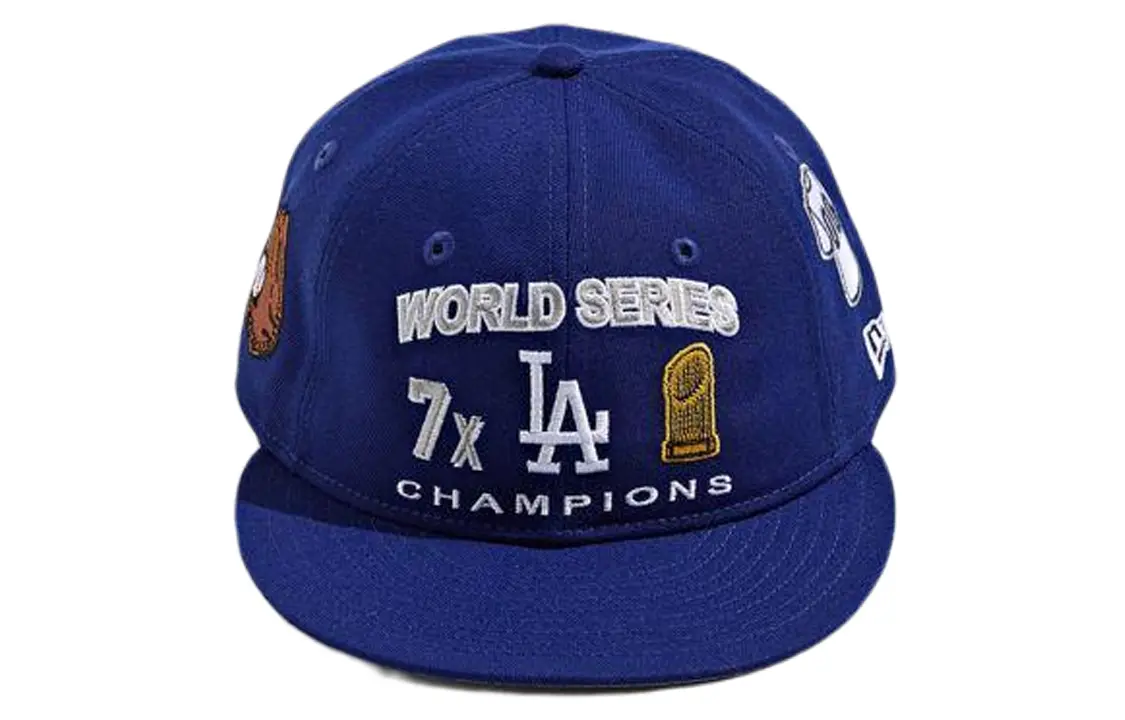 

New Era Бейсболка унисекс синяя