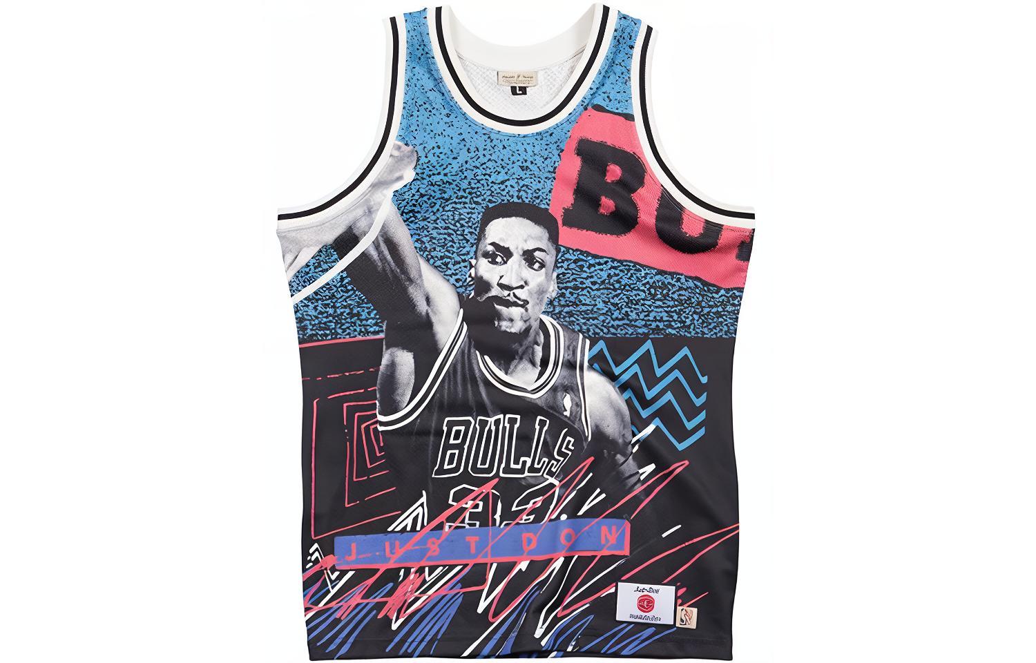 

Mitchell Ness Баскетбольная майка Just Don X, мужская, черный