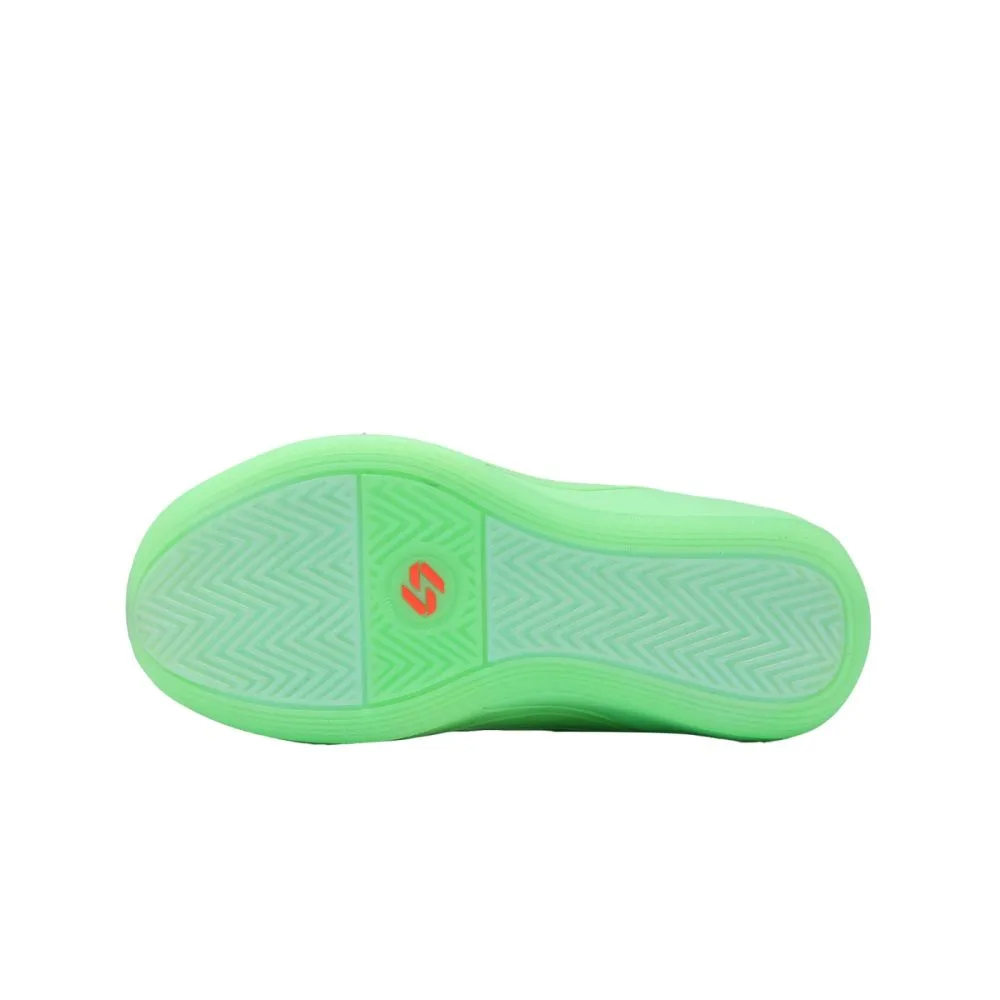 Jordan Детские баскетбольные кроссовки LUKA 5 Low top черно-зеленые для детей 3-7 лет — фото 4