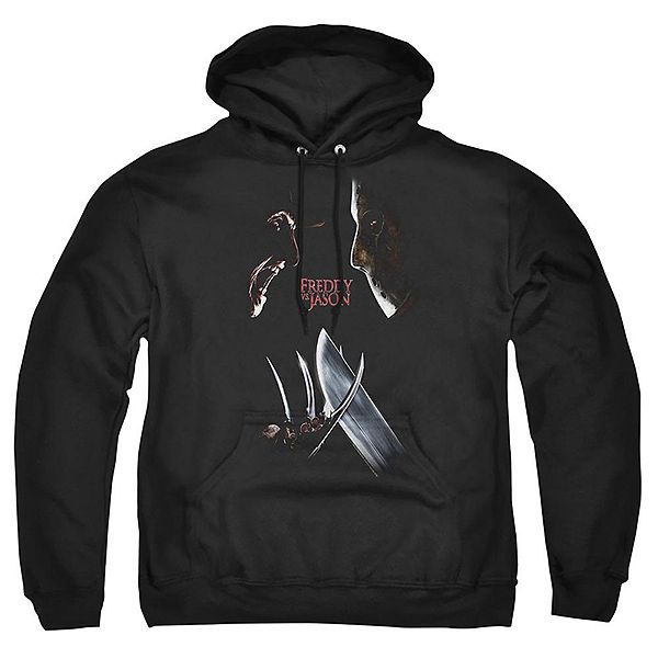 

Толстовка с капюшоном Freddy vs Jason Face Off для взрослых Licensed Character, Красный, Толстовка с капюшоном Freddy vs Jason Face Off для взрослых Licensed Character