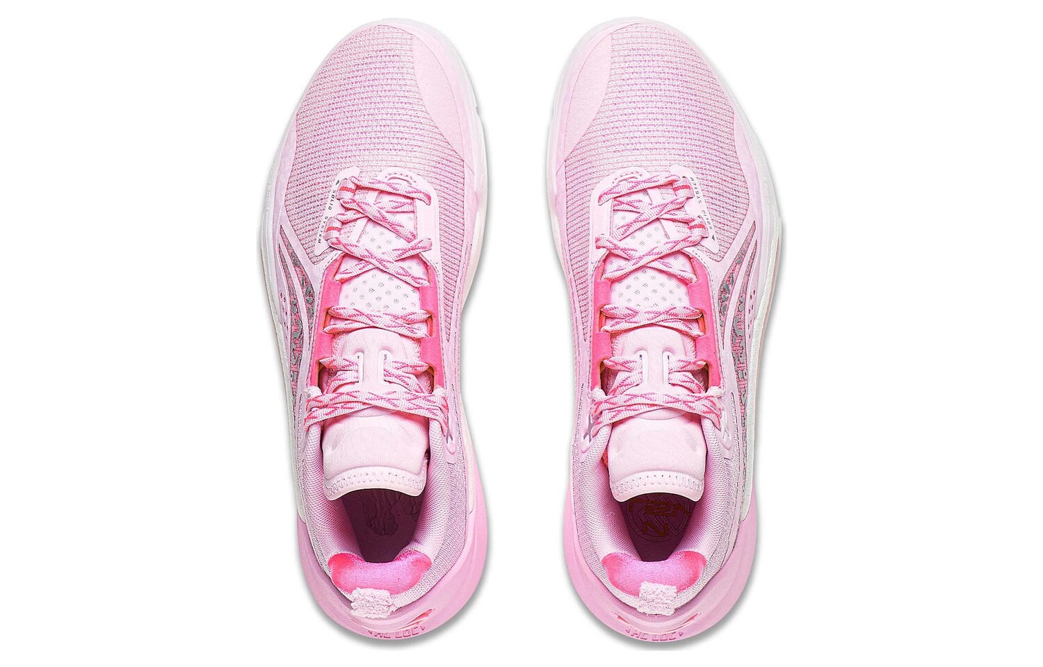 Li Ning ПОДКЛАДКА Blitzkrieg 10 Баскетбольные кроссовки мужские, Розовый — фото 4