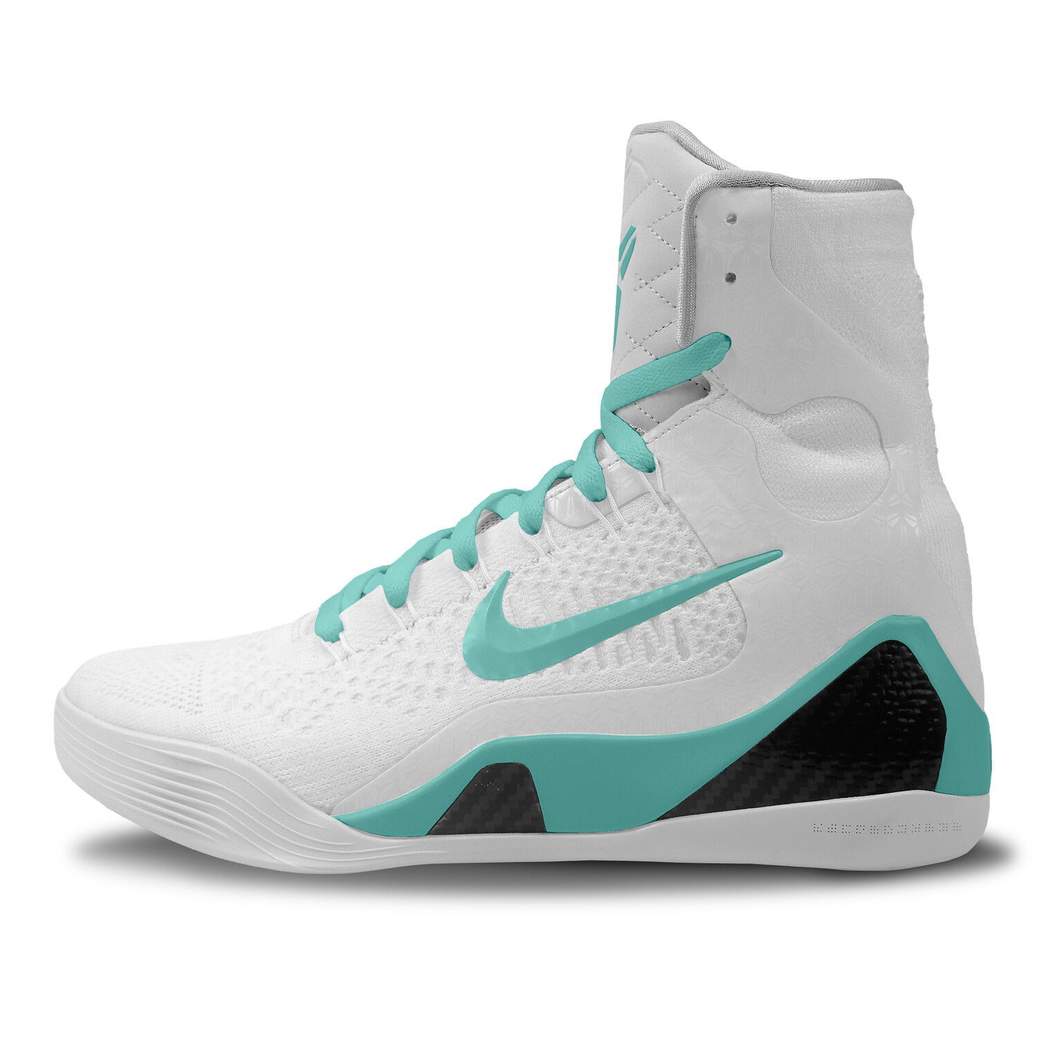 

Баскетбольные кроссовки Kobe 9 Basketball Shoes Unisex High-Top White/Green Nike