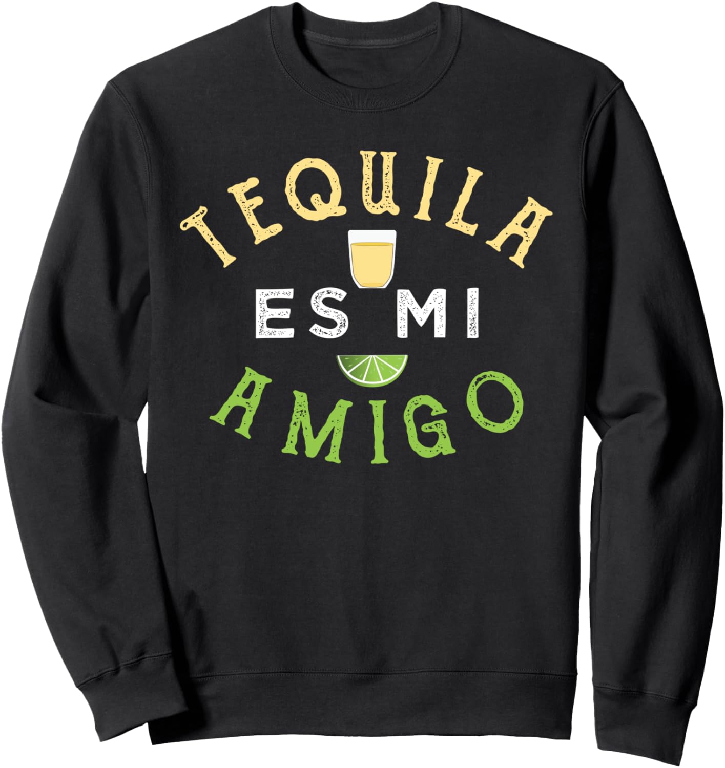 

Толстовка с дизайном Tequila es mi Amigo для любителей текилы Tequila Hard Drink For Drinkers Designs, черный