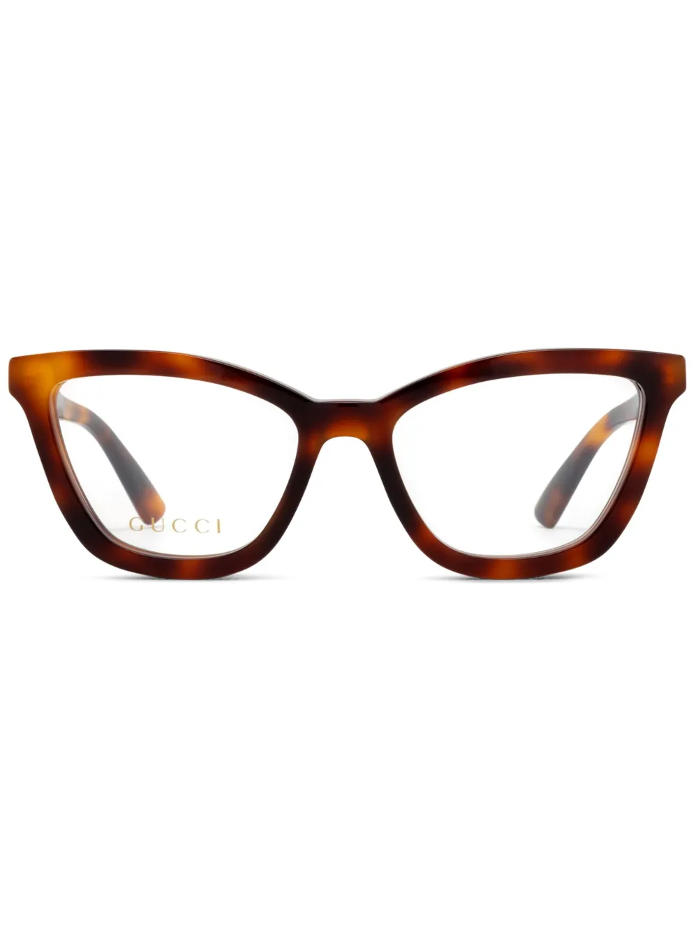 

Очки с логотипом Double G Gucci Eyewear, коричневый