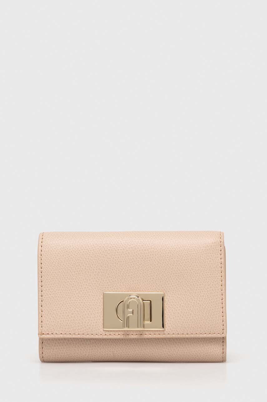 

Кожаный кошелек Furla, розовый