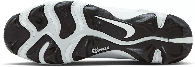 Мужские бейсбольные бутсы Nike Force Trout 9 Keystone RM, белый/черный — фото 2