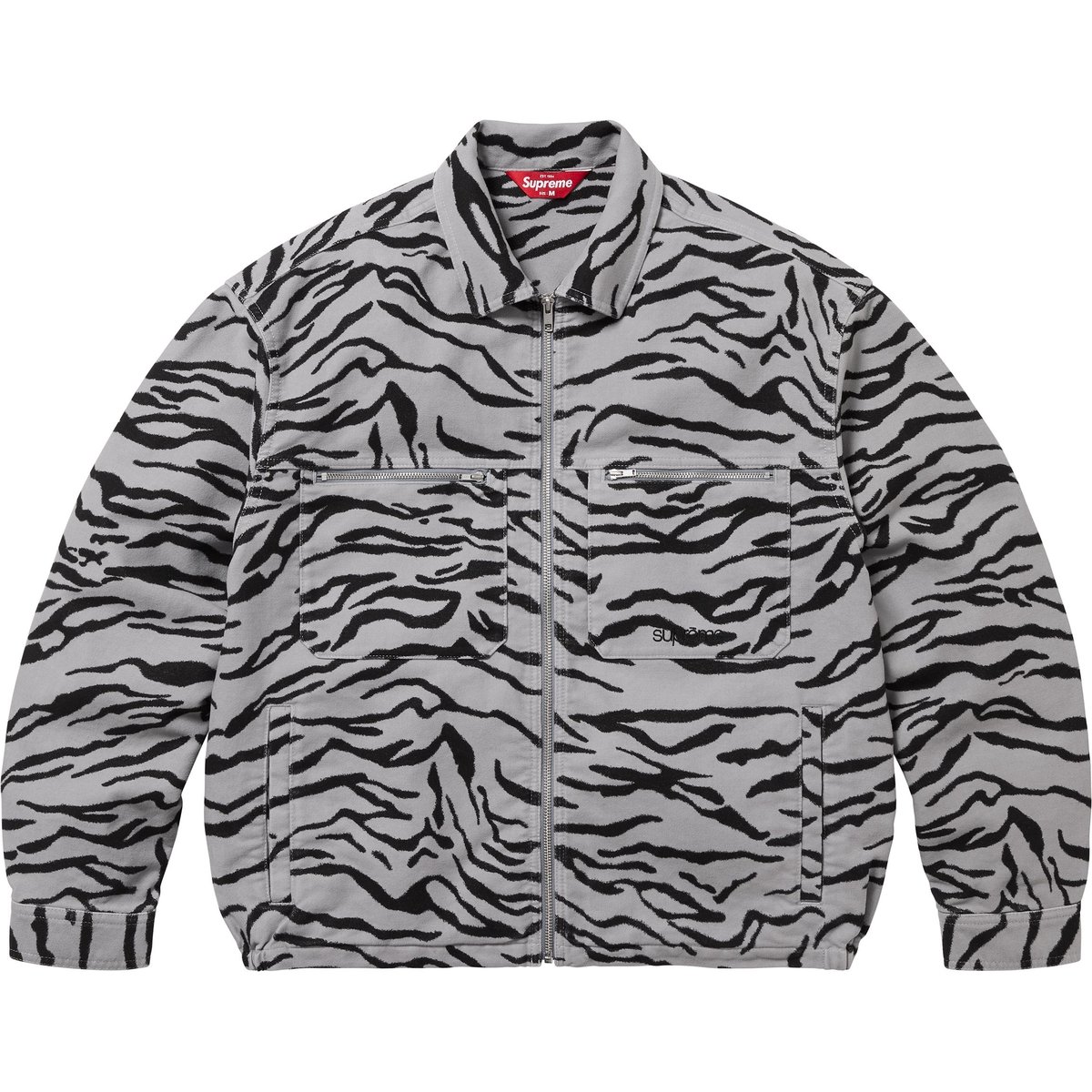 

Supreme Рабочая куртка Moleskin, Zebra/Zebra
