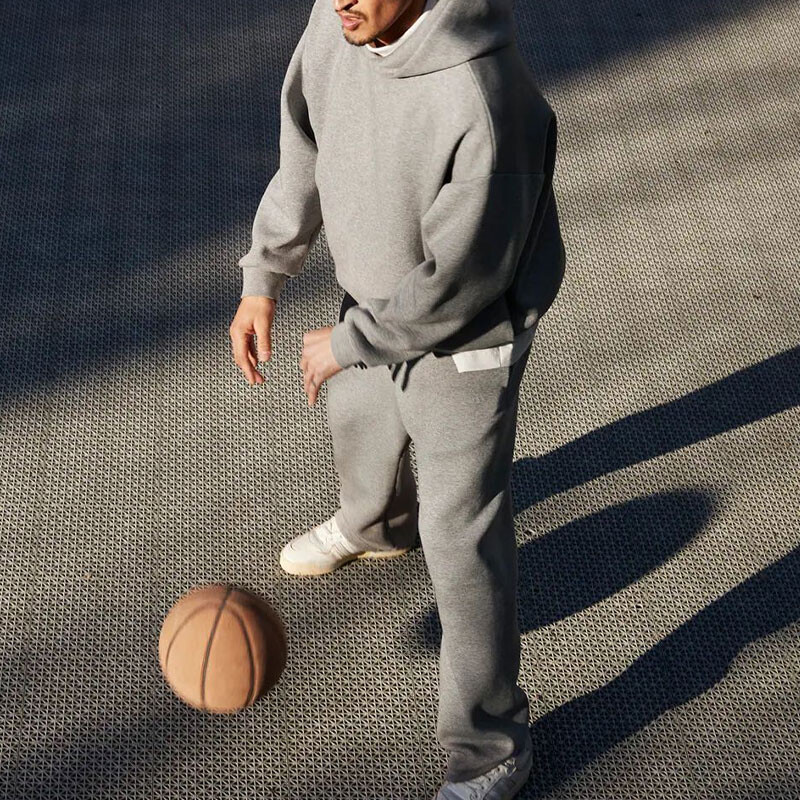 Adidas Basketball: Глава 02 Трикотажные спортивные штаны унисекс темный овсяный Adidas Originals, серый — фото 4