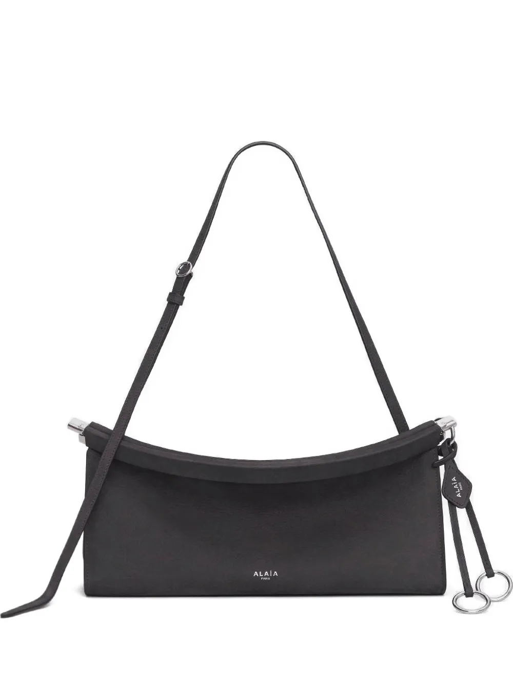 

Сумка на плечо Medium Le Click East West Alaïa, серый