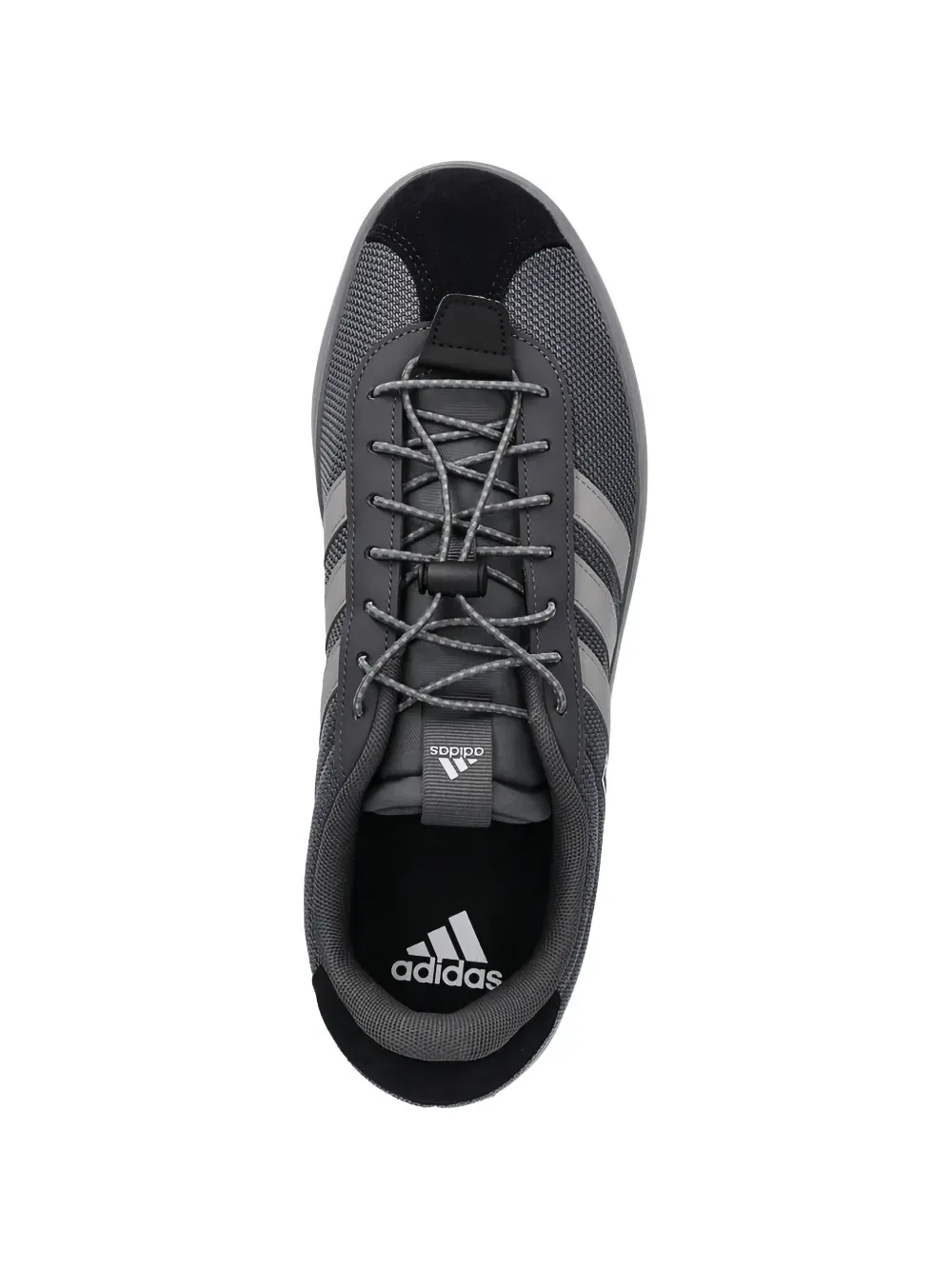Кроссовки Vl court 3.0 Adidas, серый — фото 4