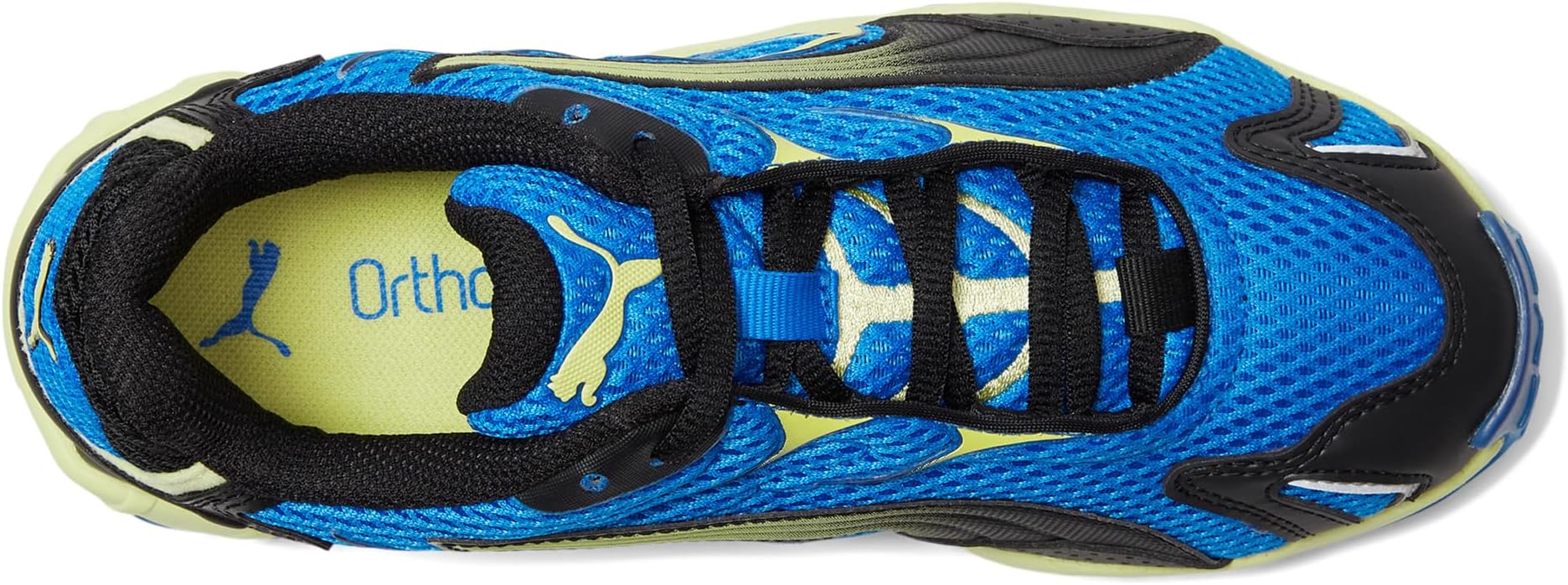 Кроссовки PUMA Kids  Inhale Shoes, Ultra Blue/Fresh Yellow — фото 2
